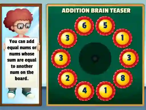 Addition brain teaser — безкоштовна онлайн гра