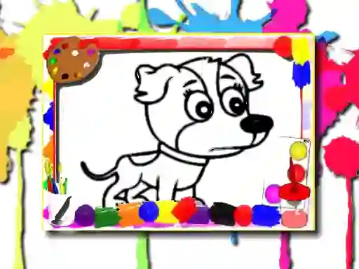 Dogs Coloring Book — безкоштовна онлайн гра