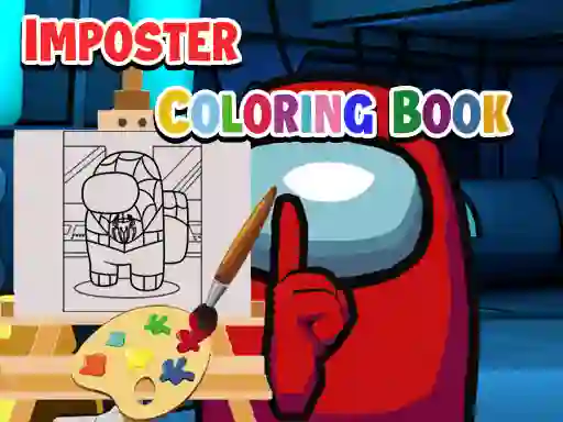 Imposter Coloring Book — безкоштовна онлайн гра