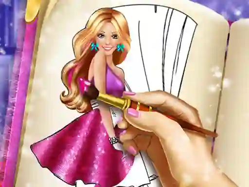 Doll Coloring Book — безкоштовна онлайн гра