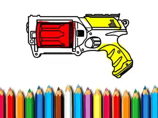 Back To School: Nerf Coloring Book — безкоштовна онлайн гра