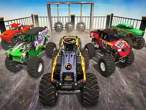 Monster Truck Impossible Stunt Track — безкоштовна онлайн гра