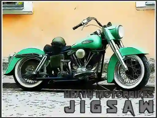 Heavy Motorbikes Jigsaw — безкоштовна онлайн гра