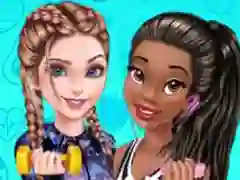 Princesses Workout Buddies — безкоштовна онлайн гра
