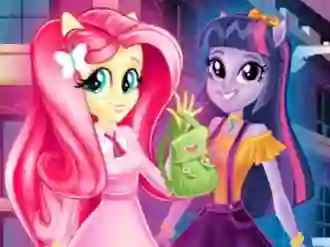 Equestria Girls First Day at School — безкоштовна онлайн гра