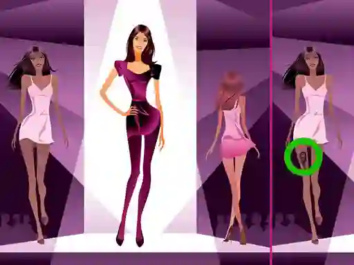 Fashion Models Differences — безкоштовна онлайн гра