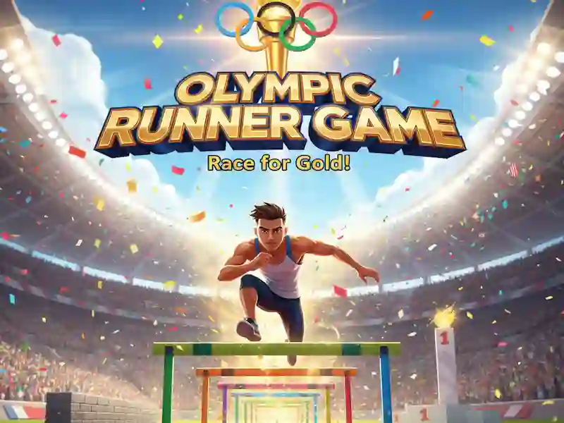 Olympic Runner Game — безкоштовна онлайн гра