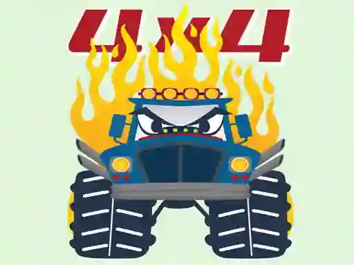 Monster Trucks Coloring Pages — безкоштовна онлайн гра
