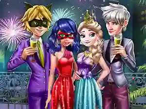 Couples New Year Party — безкоштовна онлайн гра