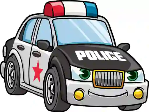 Cartoon Police Cars — безкоштовна онлайн гра