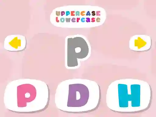 Uppercase Lowercase — безкоштовна онлайн гра