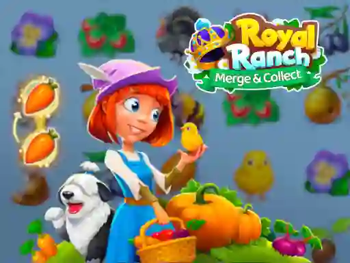 Royal Ranch Merge & Collect — безкоштовна онлайн гра