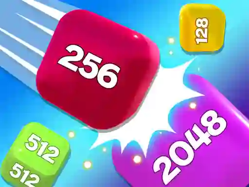 Chain Cube 2048 3D Merge Game — безкоштовна онлайн гра