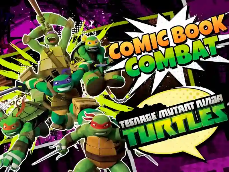 Teenage Mutant Ninja Turtles Comic book Combat — безкоштовна онлайн гра