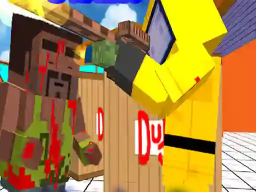 Combat Blocky Strike — безкоштовна онлайн гра