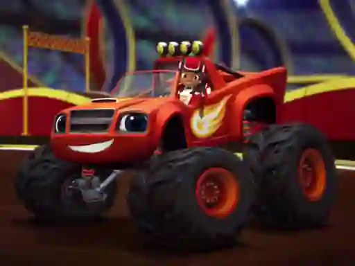 Blaze Monster Trucks Hidden Stars — безкоштовна онлайн гра