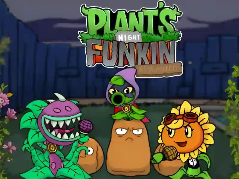 Friday Night Funkin VS Plants vs Zombies Replanted — безкоштовна онлайн гра