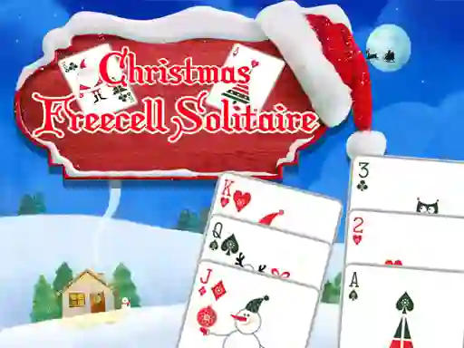 Freecell Christmas Solitaire — безкоштовна онлайн гра