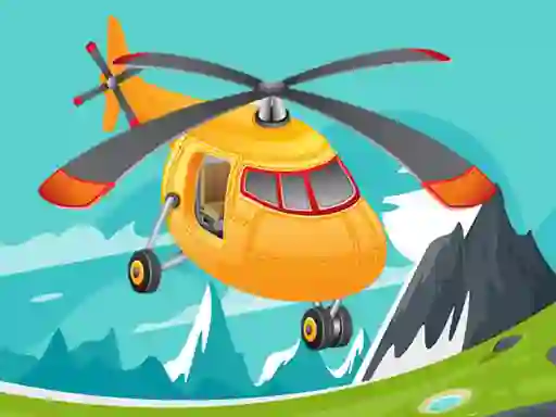 Helicopter Jigsaw — безкоштовна онлайн гра