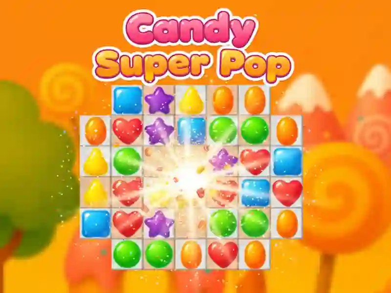 Candy Super Pop — безкоштовна онлайн гра