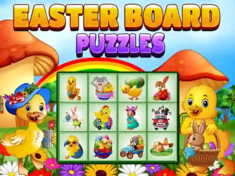 EASTER BOARD PUZZLES — безкоштовна онлайн гра