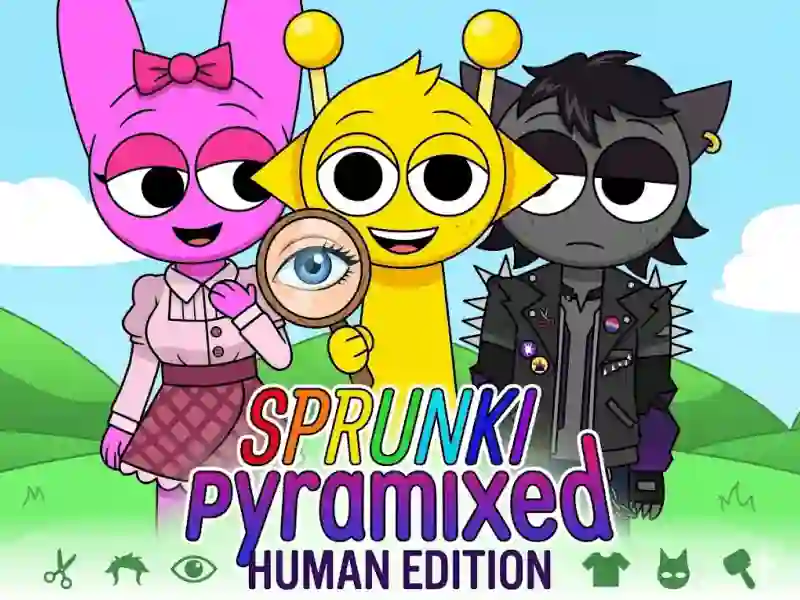 Sprunki Pyramixed: Human Edition — безкоштовна онлайн гра