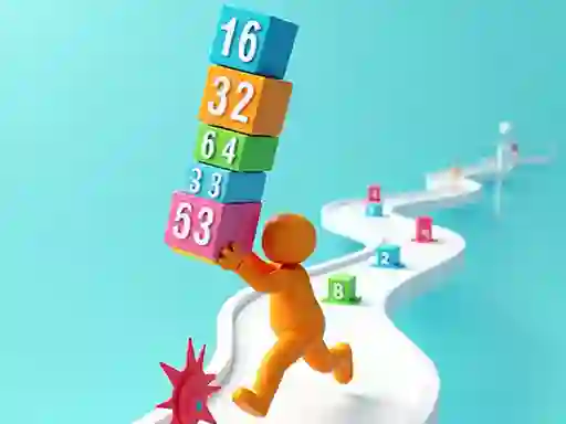 Cube Stack 2048 — безкоштовна онлайн гра