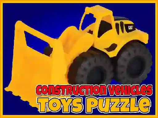 Construction Vehicles Toys Puzzle — безкоштовна онлайн гра