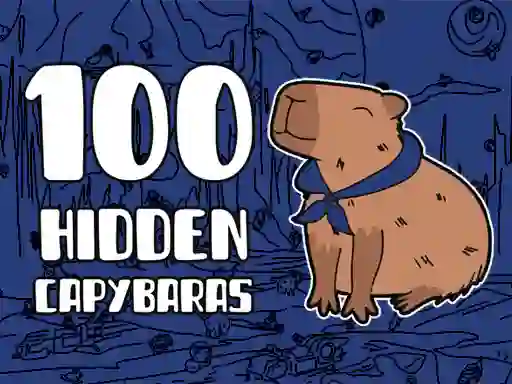 100 Hidden Capybaras — безкоштовна онлайн гра