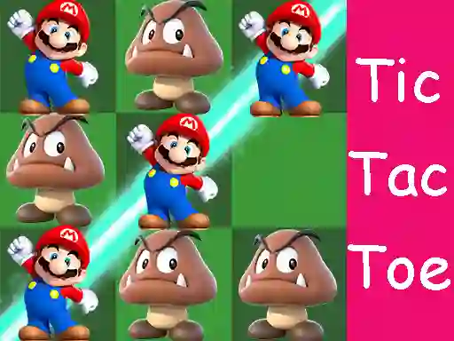 Super Mario Tic Tac Toe — безкоштовна онлайн гра
