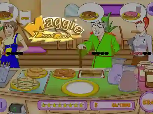 Maggie Bread Rush — безкоштовна онлайн гра