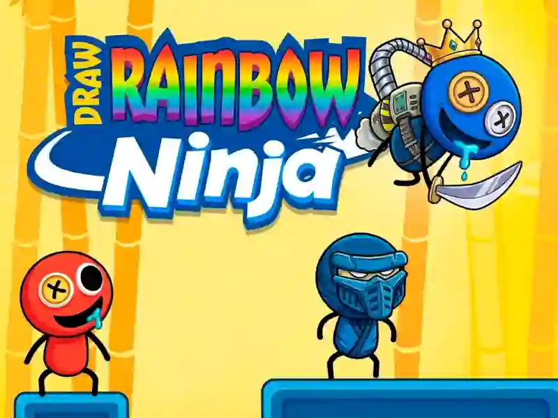 Draw Rainbow Ninja — безкоштовна онлайн гра