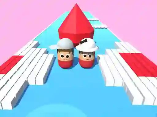 Color Couple Bump 3D — безкоштовна онлайн гра
