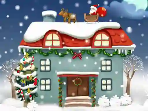Christmas Rooms Differences — безкоштовна онлайн гра