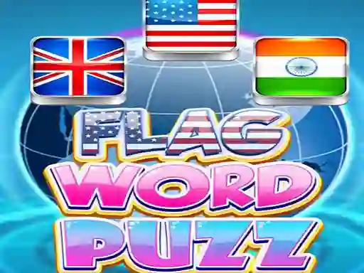 Flag Word Puzz — безкоштовна онлайн гра