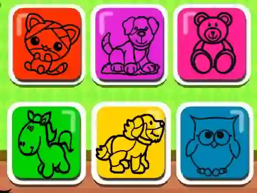 Easy Kids Coloring Game — безкоштовна онлайн гра