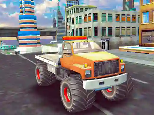 Monster Truck Stunts Free Jeep Racing — безкоштовна онлайн гра