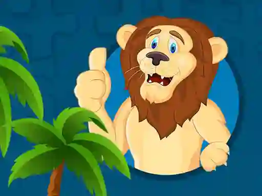 Strong Lions Jigsaw — безкоштовна онлайн гра