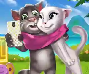 Kittens Selfie Time — безкоштовна онлайн гра