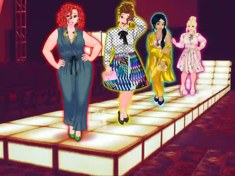 Princesses Runway Plus — безкоштовна онлайн гра