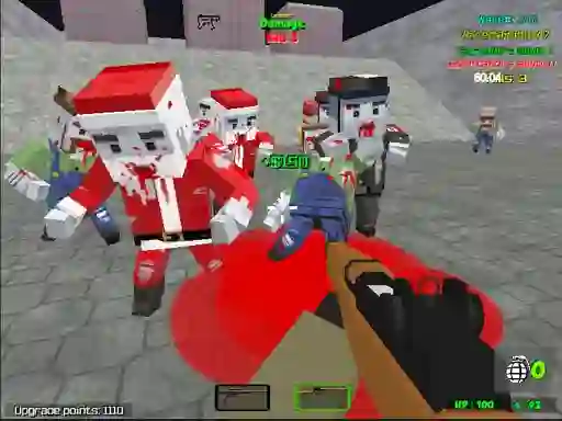Pixel Wars Apocalypse Zombie — безкоштовна онлайн гра
