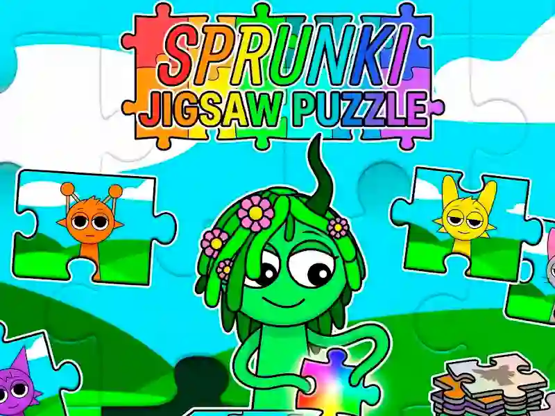 Sprunki Jigsaw Puzzle — безкоштовна онлайн гра
