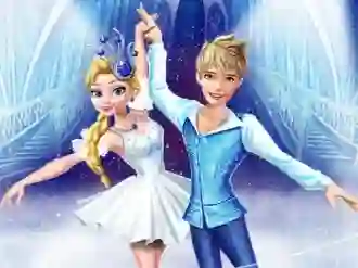 Elsa and Jack Ice Ballet Show — безкоштовна онлайн гра