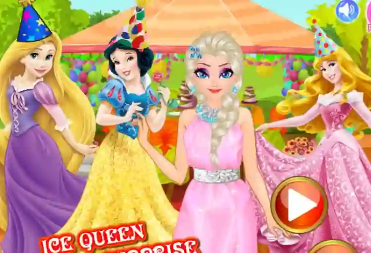 Ice Queen Birthday Surprise — безкоштовна онлайн гра