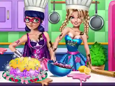 SuperHero Cooking Contest — безкоштовна онлайн гра