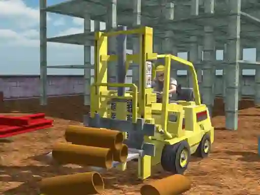 Forklift Drive Simulator — безкоштовна онлайн гра