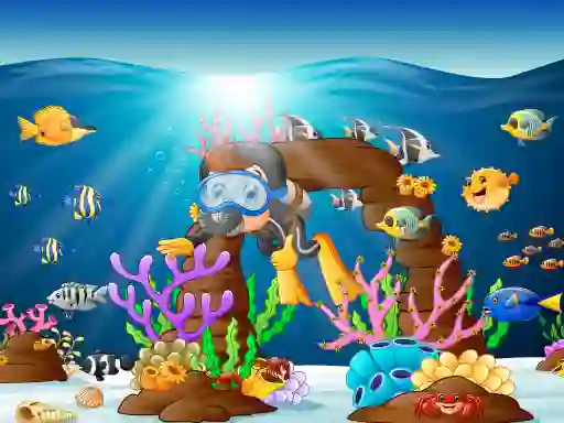 Water Dive 2D: Underwater Survival — безкоштовна онлайн гра