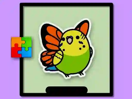 Cute Budgie Puzzle — безкоштовна онлайн гра