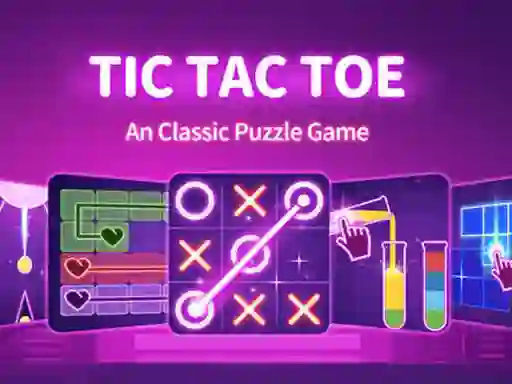 Tic Tac Toe: A Group Of Classic Game — безкоштовна онлайн гра