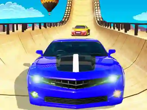 Ramp Car Stunts Racing — безкоштовна онлайн гра